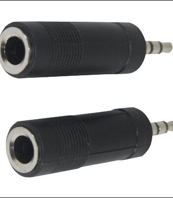 Kirlin - 2612X2 Blister 1/4" Stereo F - 3.5mm Stereo M