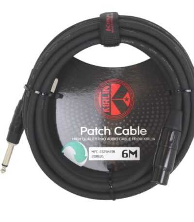Kirlin - Cable Standart Micro Mpc-232Bn-6M Xlr F - Jack 20 Aw