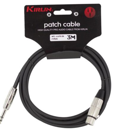 Kirlin - Cable Standart Micro Mpc-444Pr-10M Jack - Xlr F 24Aw