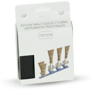 Ortola - Estuche 5 Cañas+3 Tudeles Dulzaina Tr3T5Cm