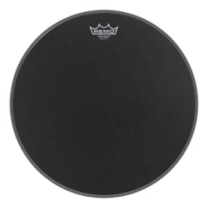 PARCHE REMO AMBASSADOR SUEDE NEGRO 14"