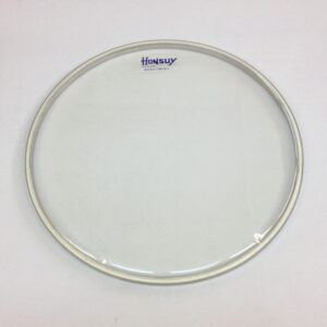 PARCHE 15″ TAMBOR BORDONERO TRANSPARENTE